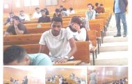 انتظام امتحان اللغة الفرنسية التكميلي لطلاب كلية الحقوق بجامعة قنا