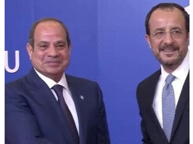 رئيس قبرص يدعو أوروبا إلى تقاسم الأعباء مع مصر فى استضافة أعداد كبيرة من اللاجئين