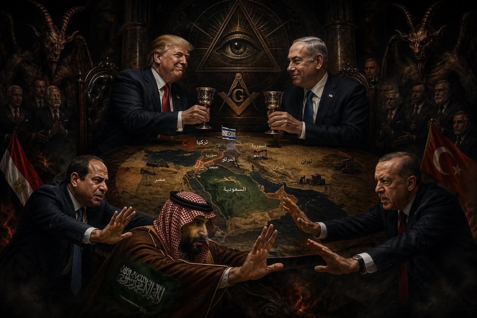 الشرق الأوسط يقف الآن على حافة مرحلة تاريخية شديدة التعقيد يُعاد من خلاله رسم شكل المنطقة بالكامل.