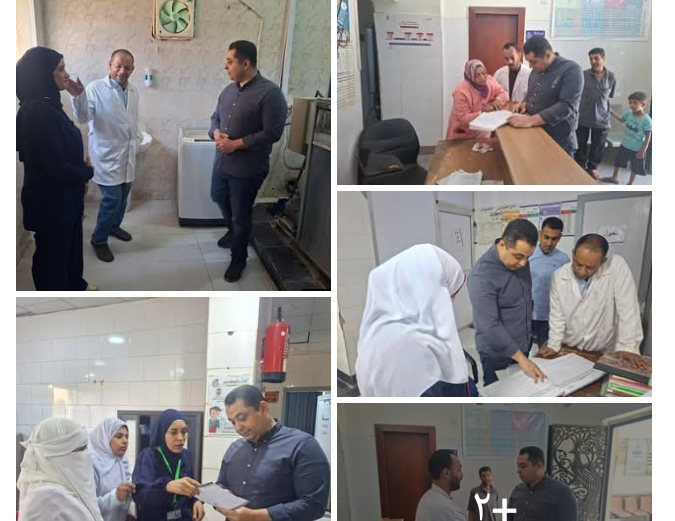 وكيل وزارة الصحة بقنا يُجري جولة ميدانية مفاجئة على مستشفى الوقف المركزي والوحدة الصحية بالمراشدة