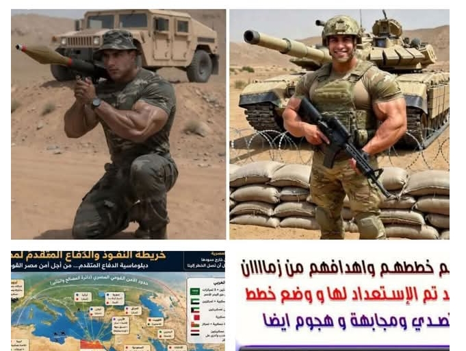 خريطة الدفاع المصرية نعلم خططهم والاستعداد وقد تم الاستعداد لها ووضع الخطط
