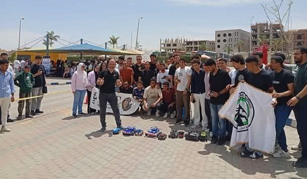 الجامعة المصرية الروسية تعلن الفائزين فى رالى السيارات الروبوتية