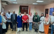زياره فريق مركز ضمان الجوده لكليه العلوم الرياضية بجامعة المنوفية