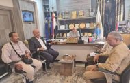 رئيس شركة مياه الشرب والصرف الصحي بقنا يستقبل النائب مصطفى محمود عضو مجلس النواب