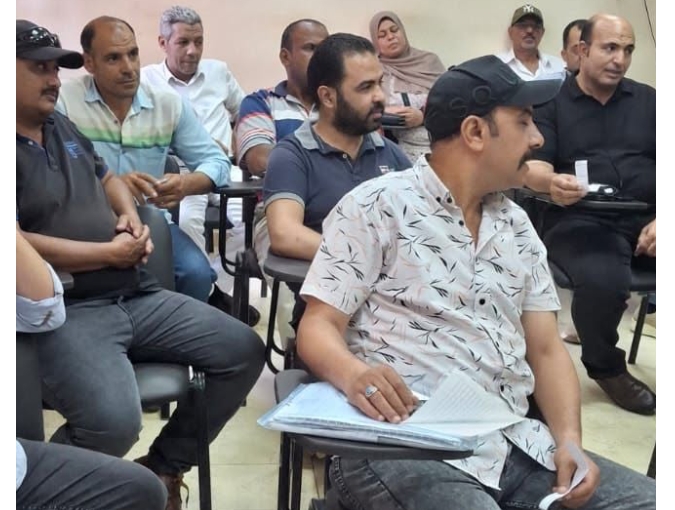 اعداد القاده تفتتح السلامه والصحه المهنيه بالفيوم