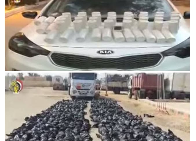 المتحدث العسكري ضبط 223 متهماً مصرياً وأجنبياً ومصادرة أسلحة ومعدات بالمنطقة الجنوبية