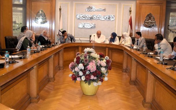 شُعبة حراسة المنشآت ونقل الأموال تبحث مع التأمينات الاجتماعية الموضوعات المشتركة