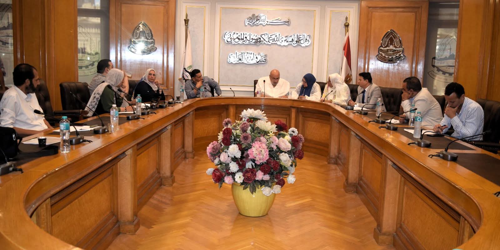 شُعبة حراسة المنشآت ونقل الأموال تبحث مع التأمينات الاجتماعية الموضوعات المشتركة