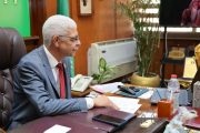 رئيس جامعة المنوفية يترأس اجتماع مجلس العمداء 
