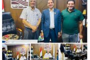 ‏وكيل تعليم قنا يستقبل النائب نان نصر الله بديوان المديرية