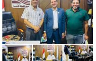 ‏وكيل تعليم قنا يستقبل النائب نان نصر الله بديوان المديرية