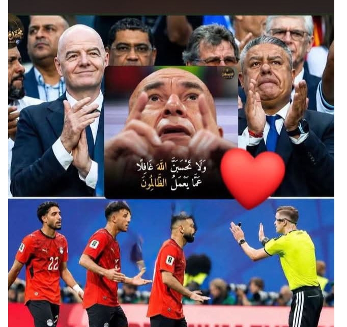رئيس الفيفا جياني إنفانتينو شكل بيتكسر الكرسى الهزاز إلى جالس علية خلاص