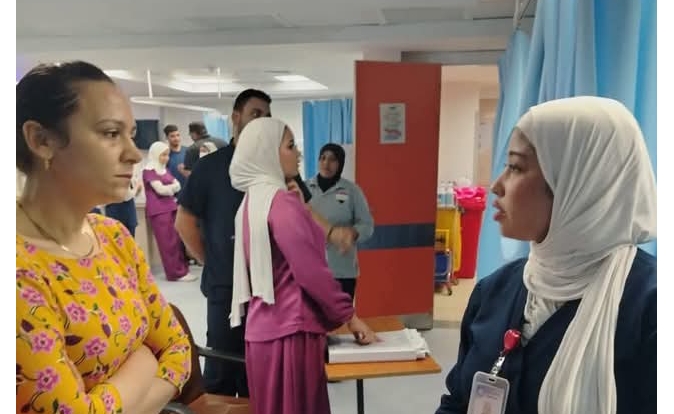 متابعة ميدانية لتعزيز جودة الأداء التمريضى بمستشفى الحميات فى البحر الأحمر